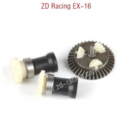 ZD Racing EX16 RC Touring Car Parts Differential Gears 6510