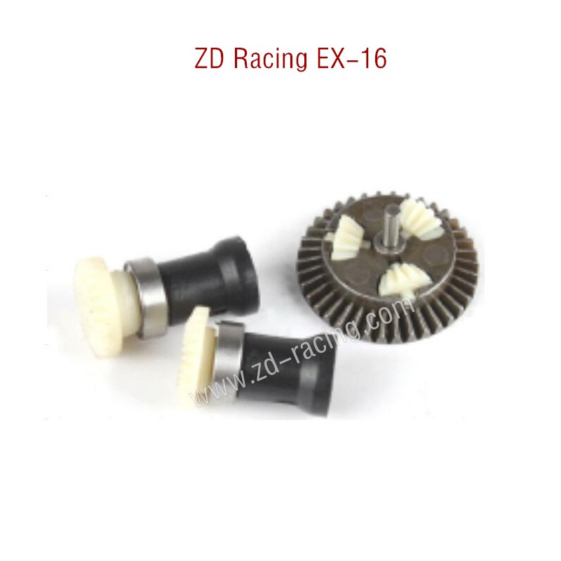 ZD Racing EX16 RC Touring Car Parts Differential Gears 6510