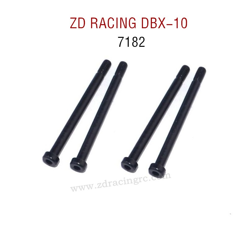 ZD RACING DBX-10 RC Car Original Parts Lower Swing Arm Pins Long 7182