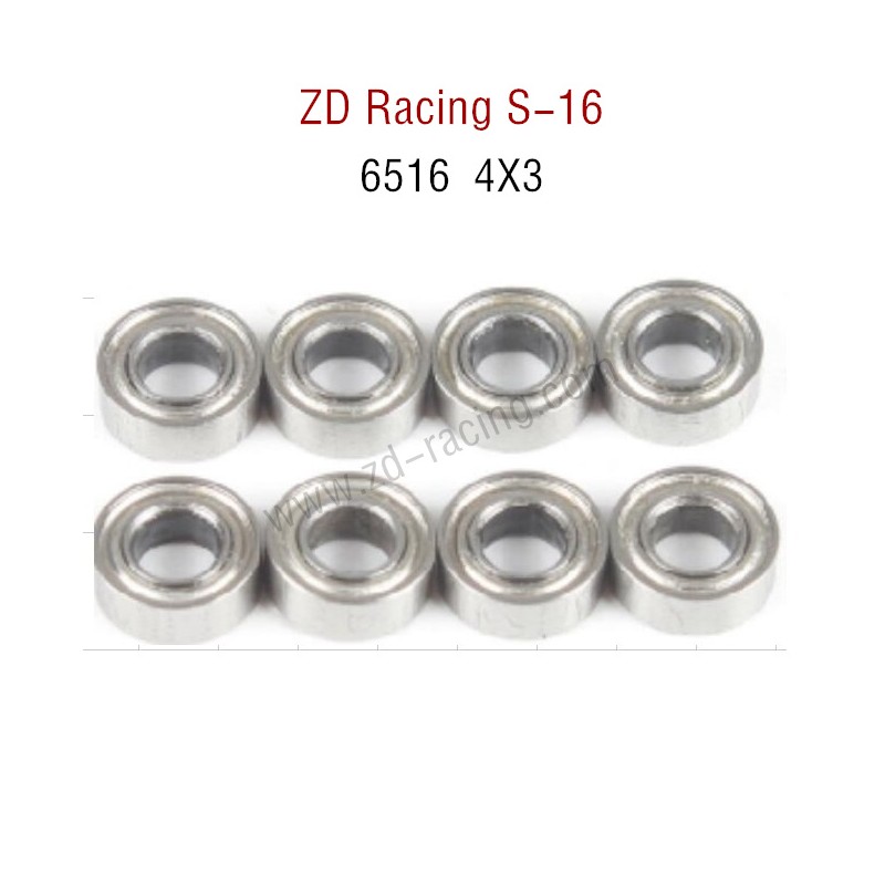 ZD Racing S16 Original parts Bearing 4X3 6516