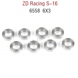 ZD Racing S16 Original parts Bearing 6X3 6558