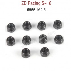 ZD Racing S16 Original parts 6566 M2.5 locket set