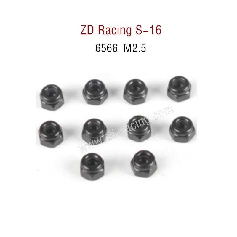 ZD Racing S16 Original parts 6566 M2.5 locket set