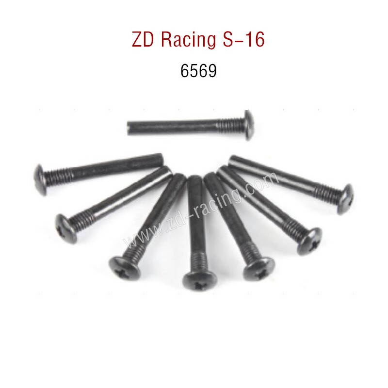 ZD Racing S16 Original parts 6569 Front Rear Lower Suspension Pins