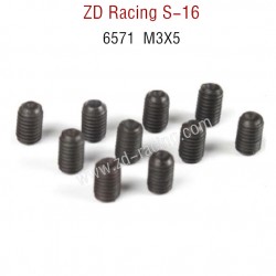 ZD Racing S16 Original parts 6571 M3X5 Scret Screw Set