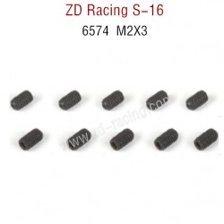 ZD Racing S16 Original parts 6574 M2X3 Screw Set