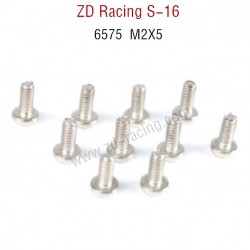 ZD Racing S16 Original parts 6575 M2X5 Round head socket screw