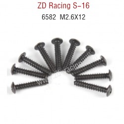 ZD Racing S16 Original parts 6582 M2.6X14 Screw Set