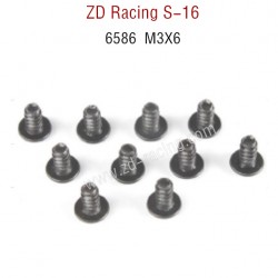 ZD Racing S16 Original parts 6583 M3X6 Screw Set