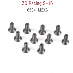 ZD Racing S16 Original parts 6584 M2X6 Screw Set