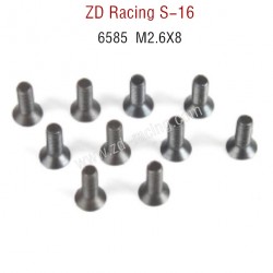 ZD Racing S16 Original parts 6585 M2.6X8 Screw Set