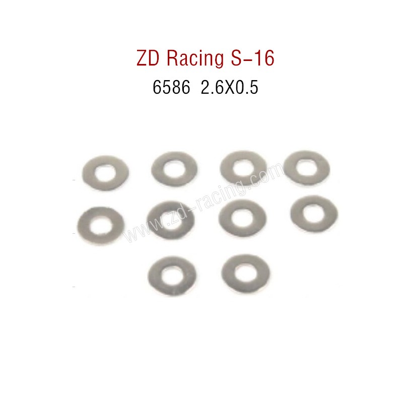 ZD Racing S16 Original parts 6586 2.6X0.5 Screw Set