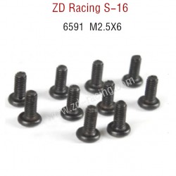 ZD Racing S16 Original parts 6591 M2.5x6 Screws