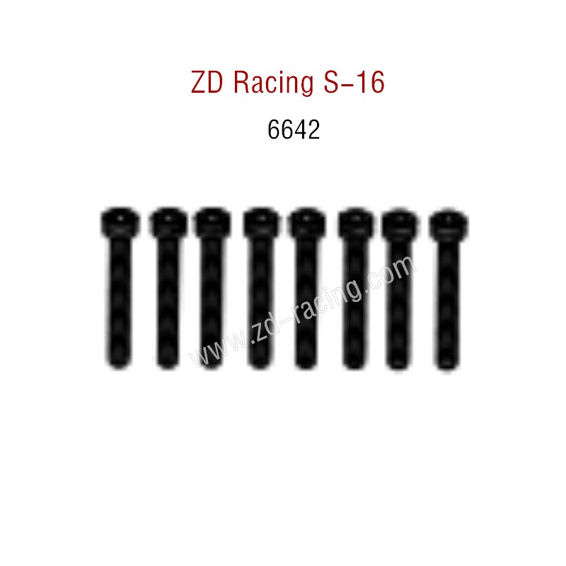 ZD Racing S16 Original parts 6642 M2.5×20 Button Head Screw