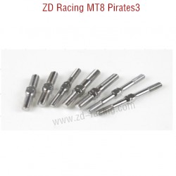 Original Of ZD Racing MT8 Pirates3 RC Car Parts All Rods