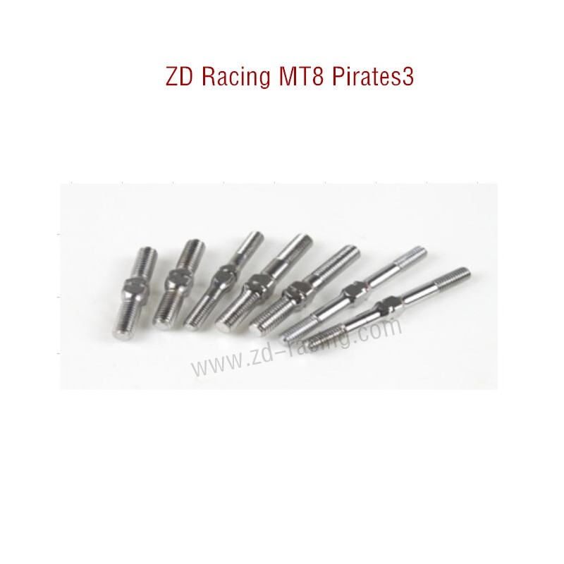 Original Of ZD Racing MT8 Pirates3 RC Car Parts All Rods