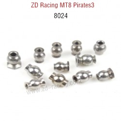 Original Of ZD Racing MT8 Pirates3 RC Car Parts All ball heads 8024