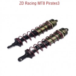 Original Of ZD Racing MT8 Pirates3 RC Car Parts Front Shock Absorbers 8001