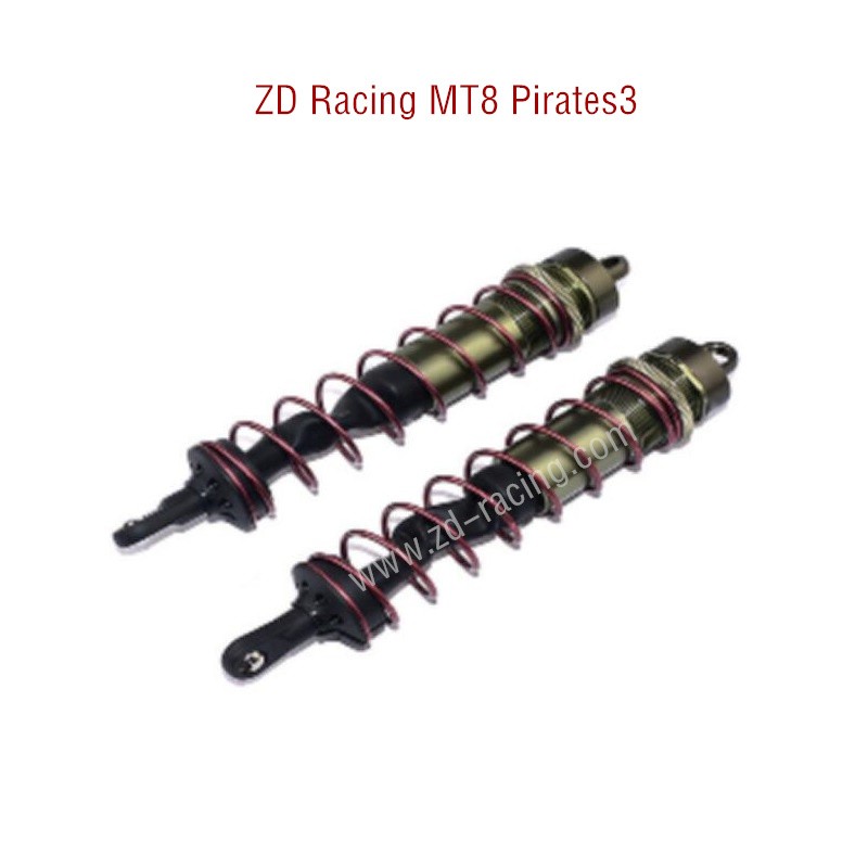 Original Of ZD Racing MT8 Pirates3 RC Car Parts Rear Shock Absorbers 8002