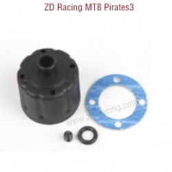 Original Of ZD Racing MT8 Pirates3 RC Car Parts Differential Case 8010