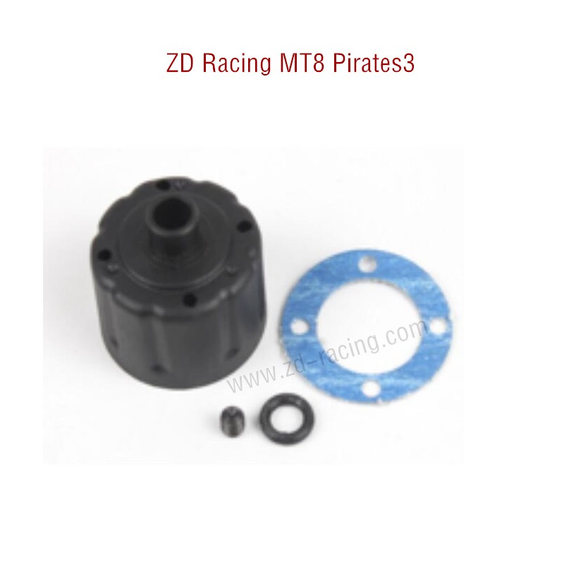 Original Of ZD Racing MT8 Pirates3 RC Car Parts Differential Case 8010