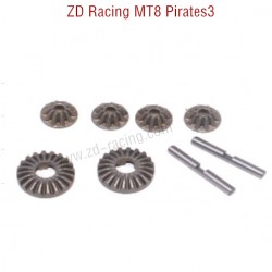 Original Of ZD Racing MT8 Pirates3 RC Car Parts Differential Gears 8013