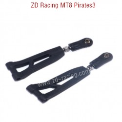 Original Of ZD Racing MT8 Pirates3 RC Car Parts Front upper suspension Arms 8019