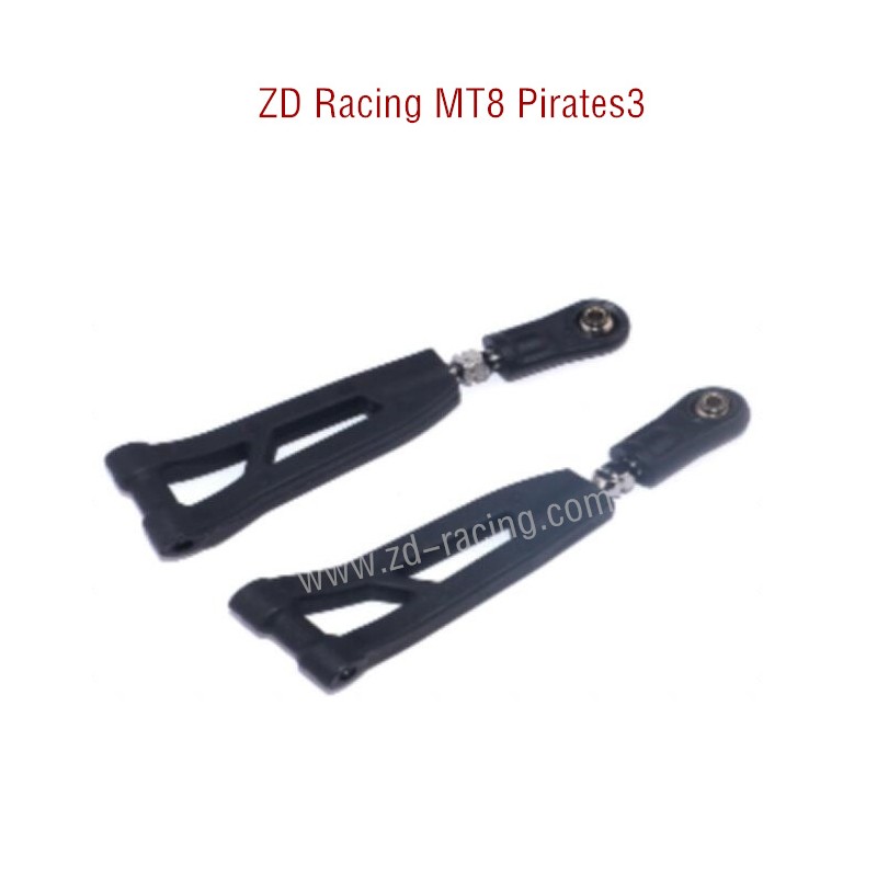 Original Of ZD Racing MT8 Pirates3 RC Car Parts Front upper suspension Arms 8019