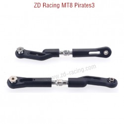 Original Of ZD Racing MT8 Pirates3 RC Car Parts Rear Upper Tie Rods 8022