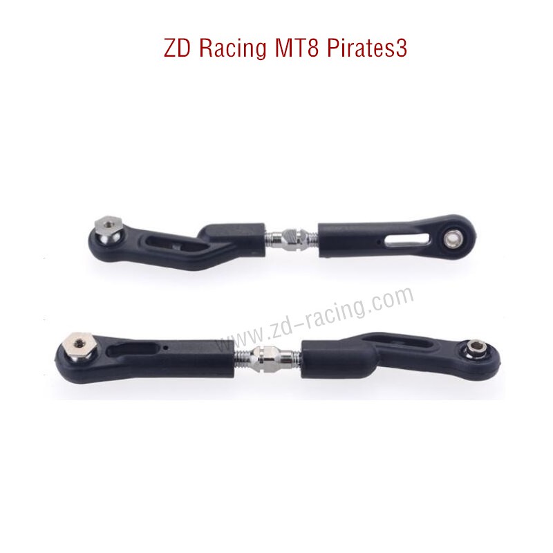 Original Of ZD Racing MT8 Pirates3 RC Car Parts Rear Upper Tie Rods 8022