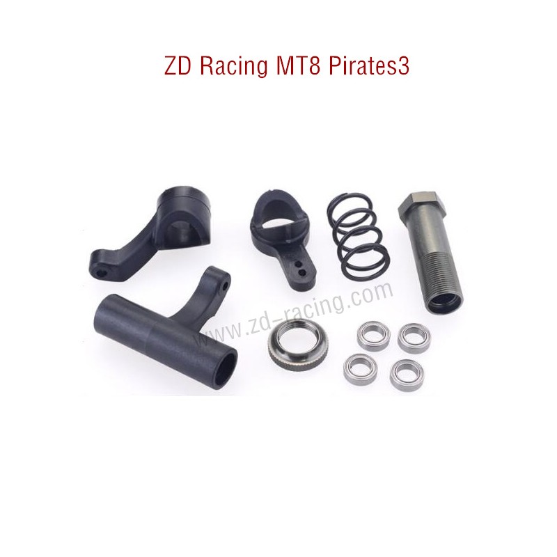 Original Of ZD Racing MT8 Pirates3 RC Car Parts Steering Set 8028