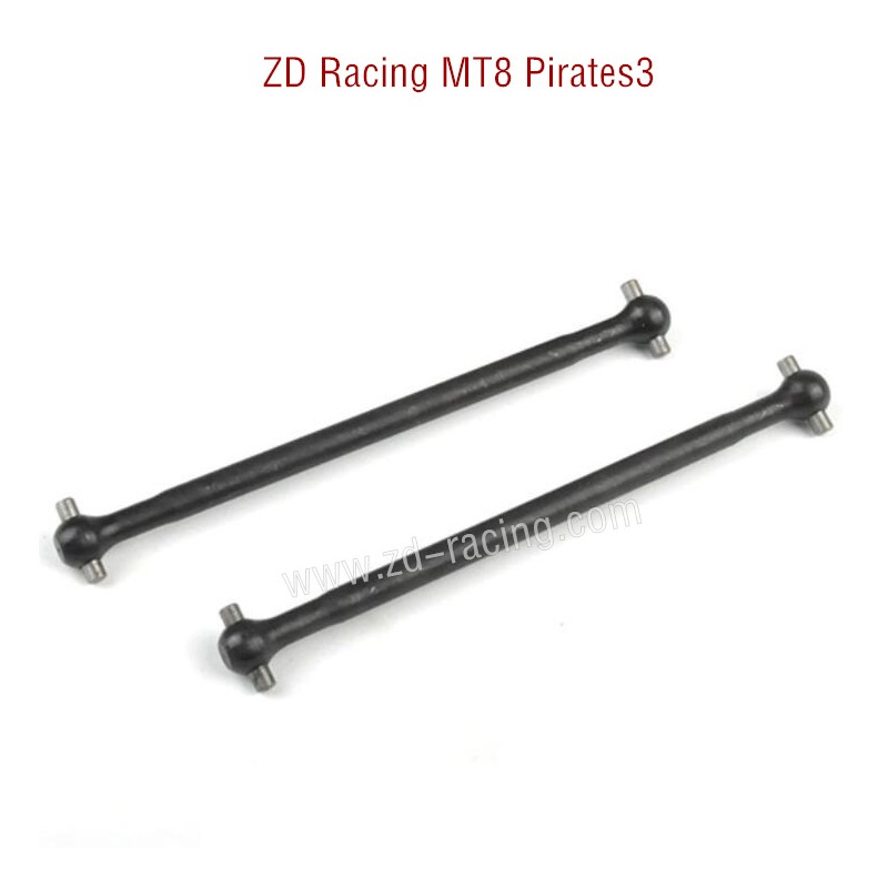 ZD Racing MT8 Pirates3 RC Car Original Parts Horizontal Drive Shaft Rear 8229