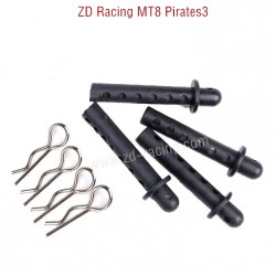 ZD Racing MT8 Pirates3 RC Car Original Parts Body Mount 8480