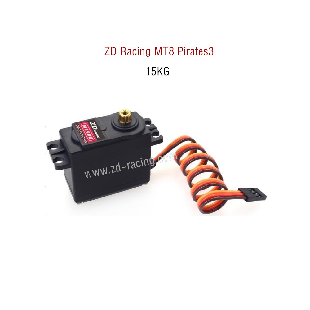 ZD Racing MT8 Pirates3 RC Car Original Parts 15KG Servo with Metal Hears M1500