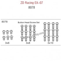 ZD Racing EX07 Parts Button Head Screw Set 8078