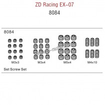 ZD Racing EX07 Parts Screw set 8084