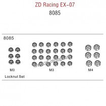 ZD Racing EX07 Parts Locknut Set 8085