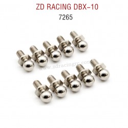 ZD RACING DBX-10 RC Car Original Parts 7265 Steering Ball Head