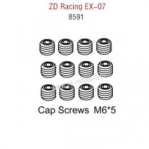 ZD Racing EX07 Parts Cap Screws M6X5 8591