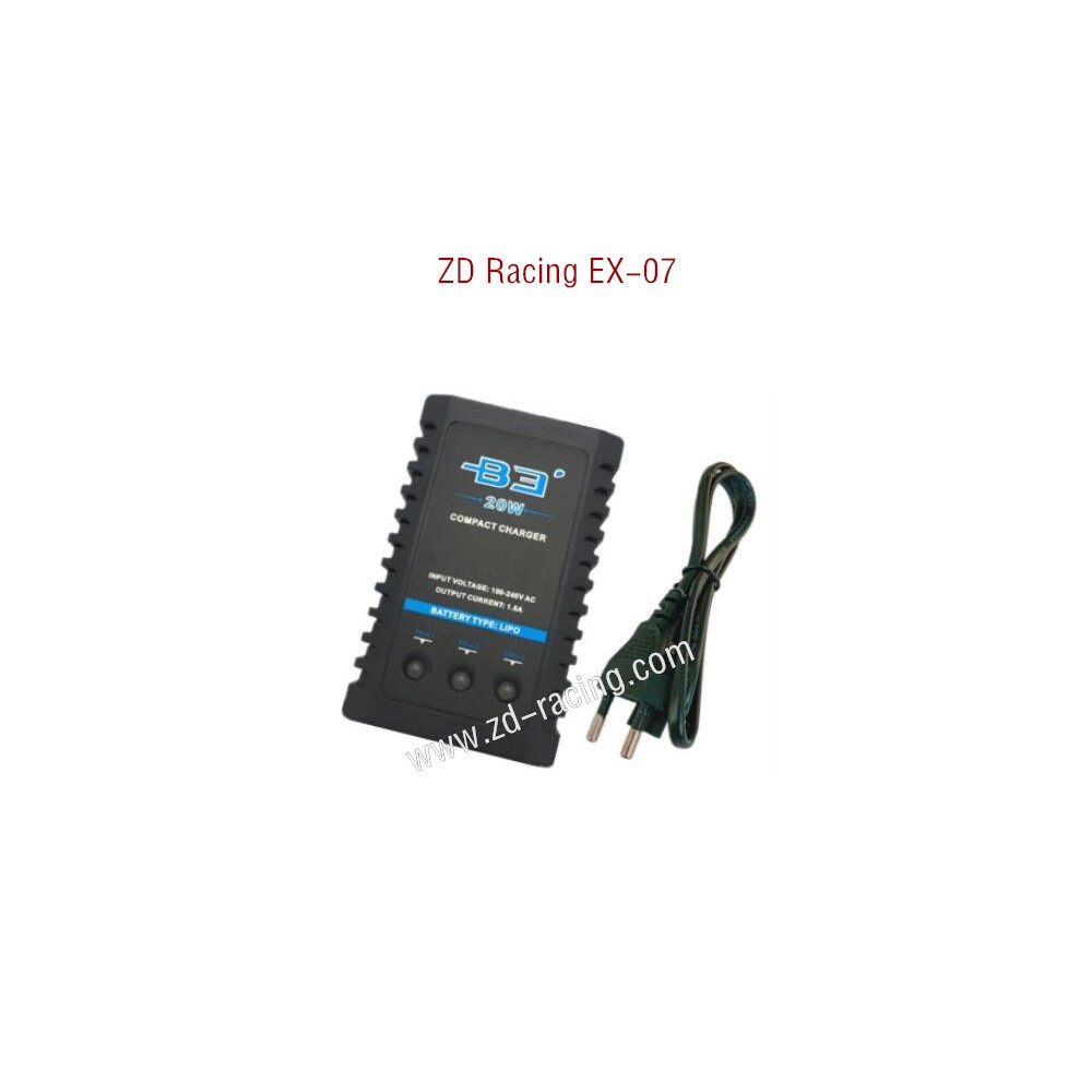 ZD Racing EX07 Parts B3 Li-Po Charger 6215