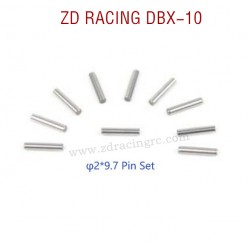 ZD RACING DBX-10 RC Car Original Parts 7266 φ2X.7 Pin Set