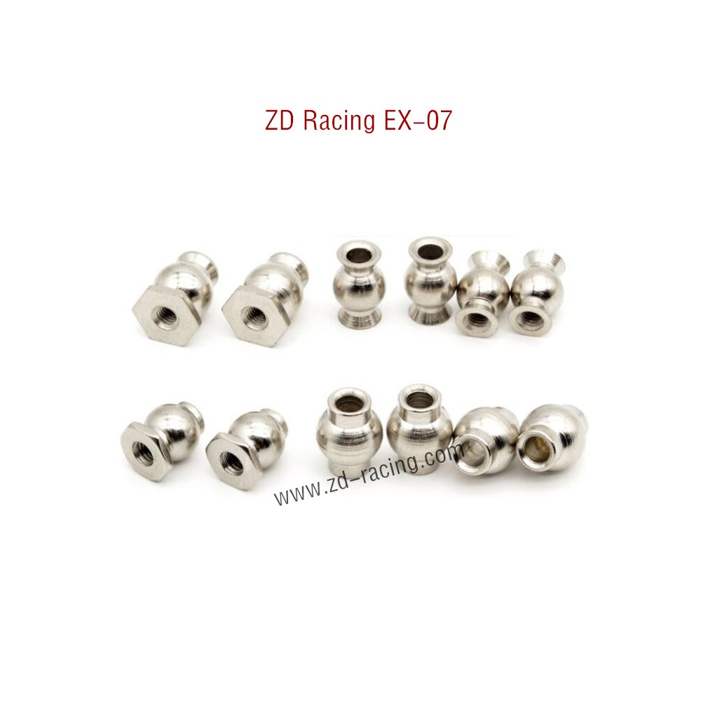 ZD Racing EX07 Parts All Ball Heads 8024