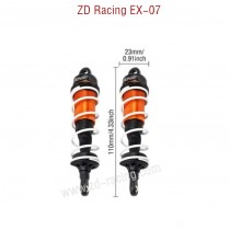 ZD Racing EX07 Parts Shock Absorbers 8501 size