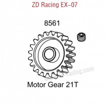 ZD Racing EX07 Parts Motor Gear 21T 8561