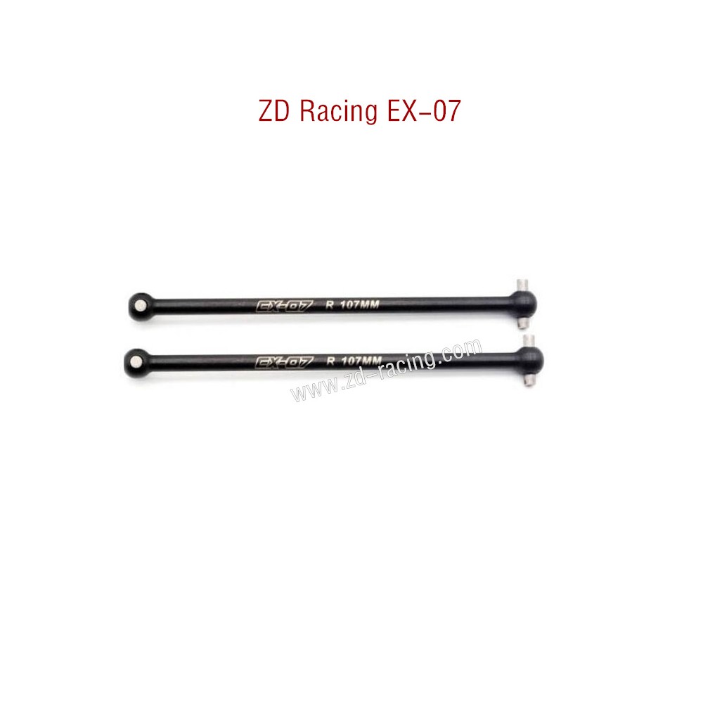 ZD Racing EX07 Parts Rear Drive Shaft 107mm 8539