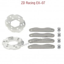 ZD Racing EX07 Parts Brake Disc and Pad Set 8548