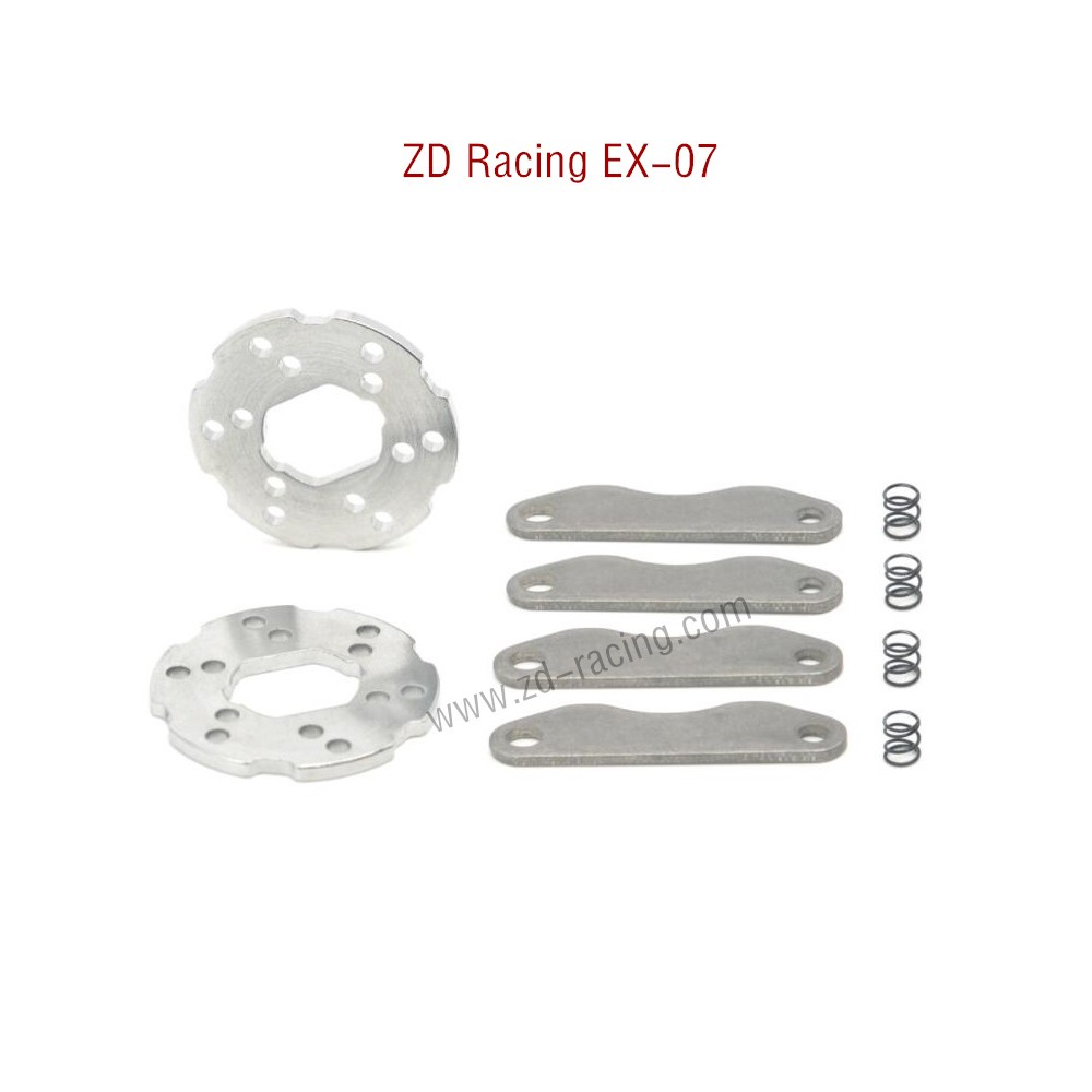 ZD Racing EX07 Parts Brake Disc and Pad Set 8548