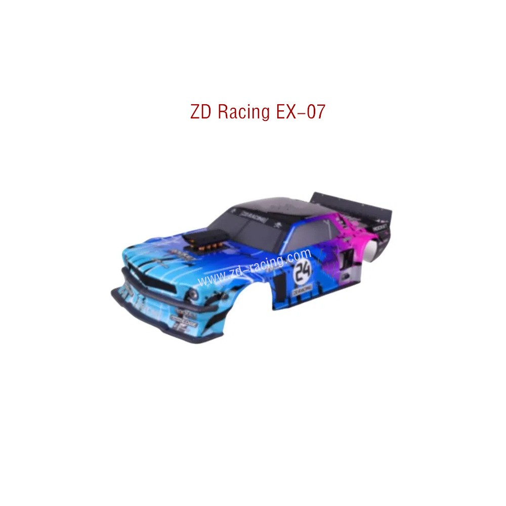 ZD Racing EX07 Parts Car Body Set 8572