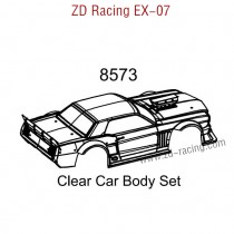 ZD Racing EX07 Parts Clear Car Body Set 8573