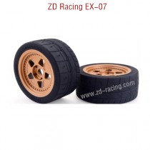 ZD Racing EX07 Parts Wheel Tire Set 8585